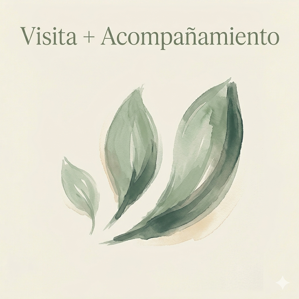 Visita + acompañamiento